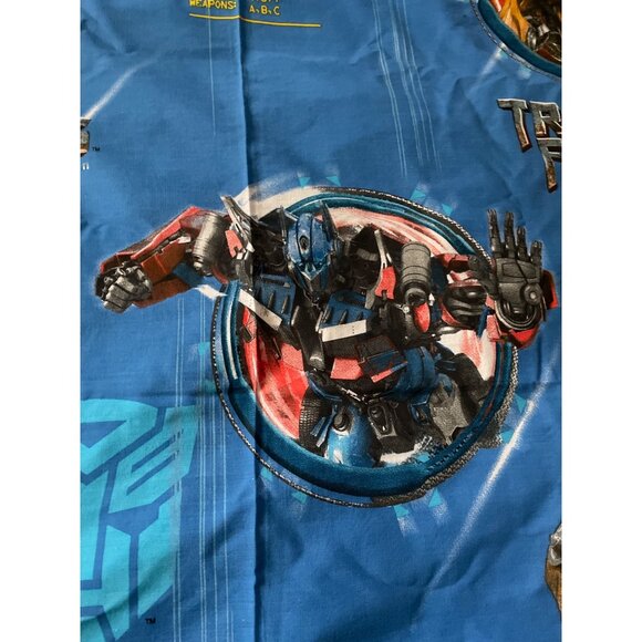 Transformers "Revenge Of The Fallen" Twin Flat Sheet Cutter Crafts - Picture 4 of 9